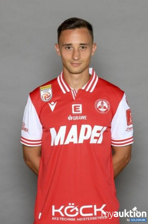 Artikel Nr. 904351: Signiertes Trikot von Tobias Koch, Fußballer GAK