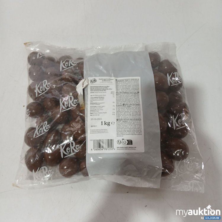 Artikel Nr. 967351: KoRo Gefriergetrocknete Erdbeeren in Milchschokolade 1Kg