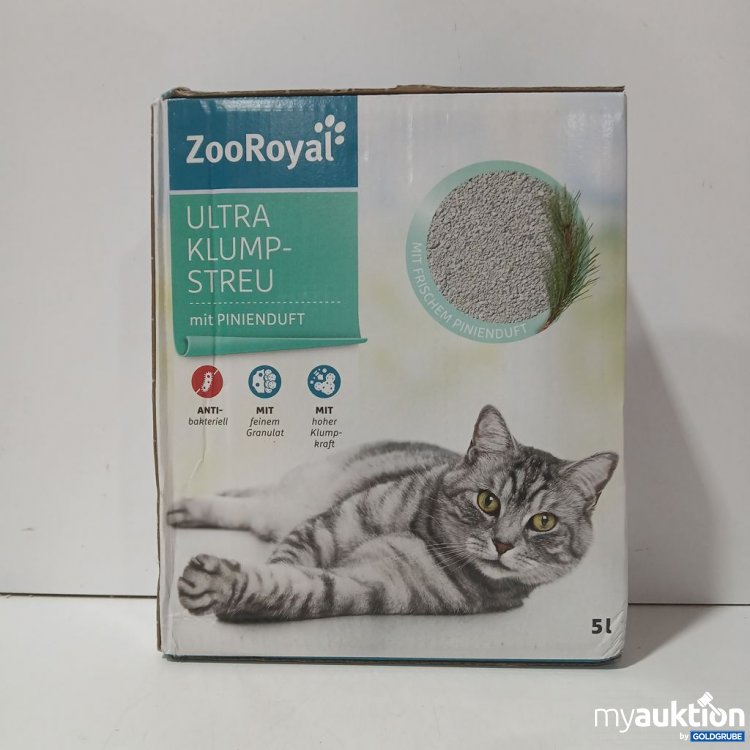 Artikel Nr. 973351 Artikel Nr. 973351: ZooRoyal Ultra Klumpstreu mit Pinienduft 5l