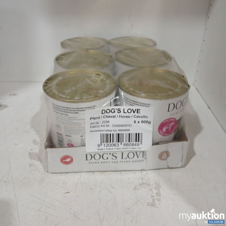 Artikel Nr. 978351: DOG'S LOVE Pferd 6x800 g