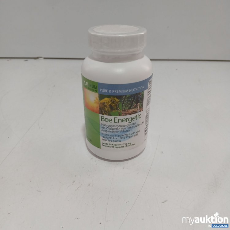 Artikel Nr. 983351: Platinum Bee Energetic  Nahrungsergänzungsmittel 90 Kapseln 