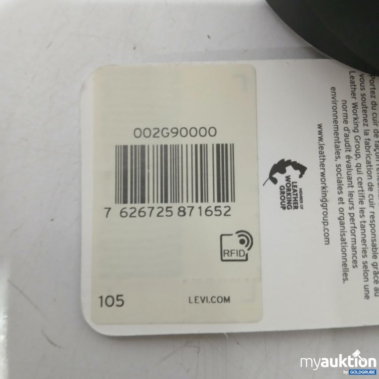 Artikel Nr. 993351 Artikel Nr. 993351: Levi's Gürtel Schwarz
Ca 120cm