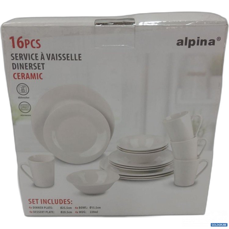 Artikel Nr. 447352 Artikel Nr. 447352: alpina Dinnerset Ceramic 16pcs
