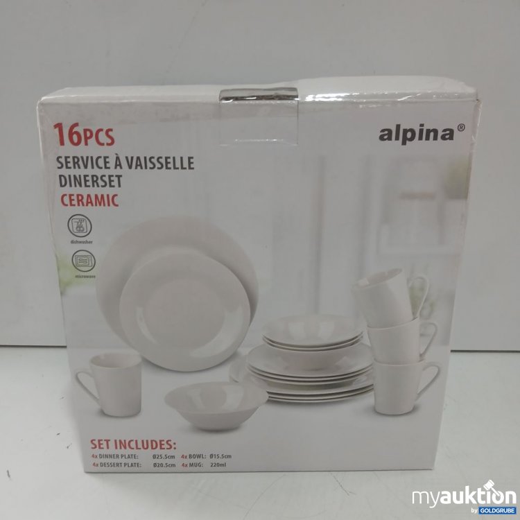 Artikel Nr. 447352 Artikel Nr. 447352: alpina Dinnerset Ceramic 16pcs