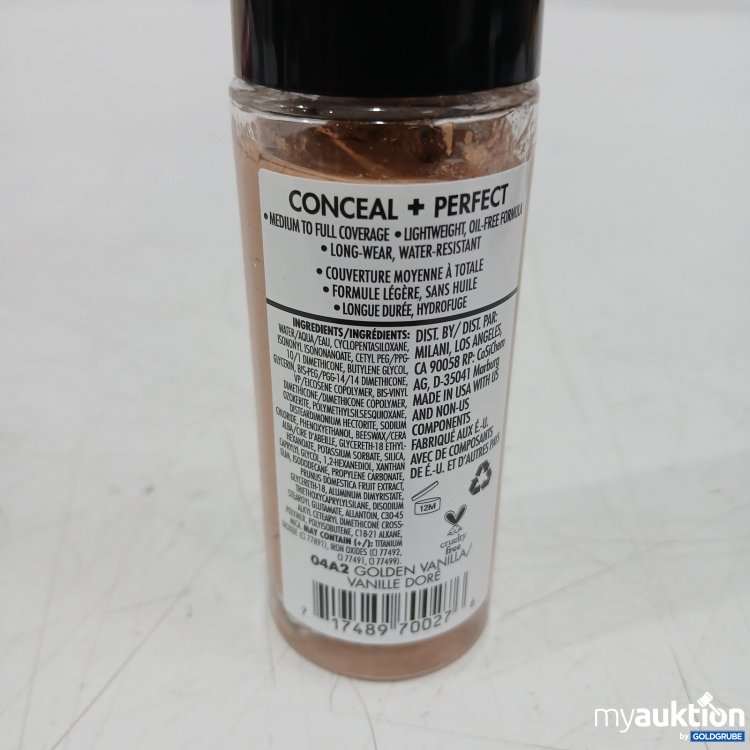 Artikel Nr. 470352: Milani Conceal + Perfect 2in1 Foundation Concealer 30 ml Golden Vanilla 04A2
