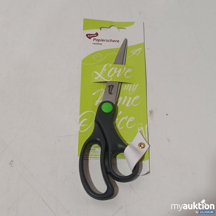 Artikel Nr. 523352: Kyome Papierschere Rostfrei 