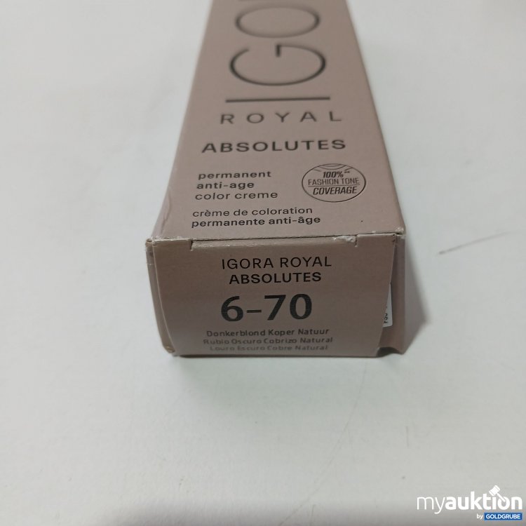 Artikel Nr. 802352 Artikel Nr. 802352: Igora Royal Absolutes Haarfarbe 60ml 6-70