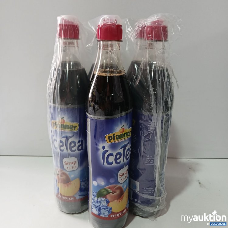 Artikel Nr. 810352 Artikel Nr. 810352: Pfanne ICE Tea Sirup Pfirsich 0.7l