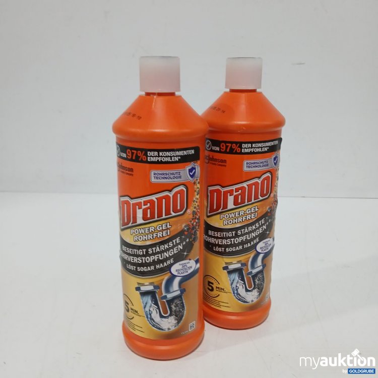 Artikel Nr. 885352: Drano Power-Gel Rohrfrei 2x500 ml