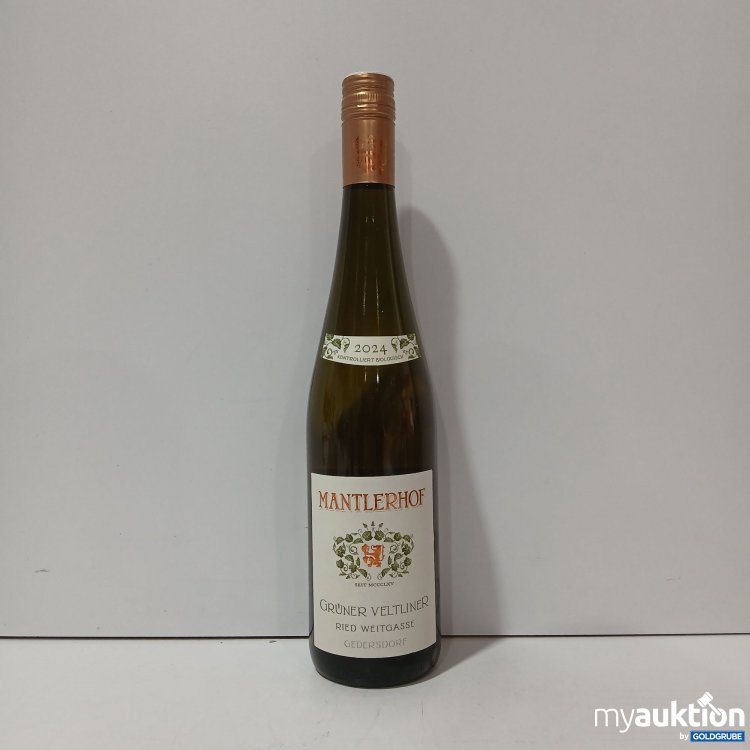Artikel Nr. 955352: Mantlerhof Grüner Veltliner je 0,75L