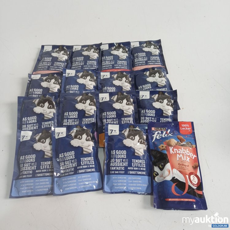 Artikel Nr. 958352: Diverse Felix Katzenfutter 15x85g 1x60g 