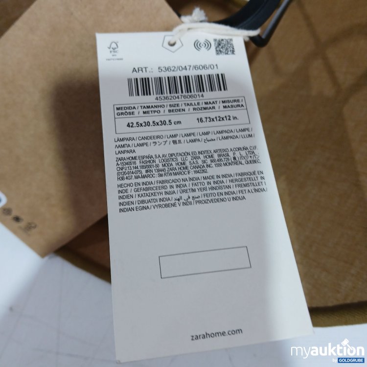 Artikel Nr. 961352: Zara Home Tischlampe 