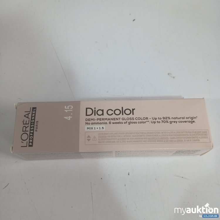 Artikel Nr. 972352: Loreal Professionnel Dia Color 4.15 mittelbraun Asch mahagoni 60ml 