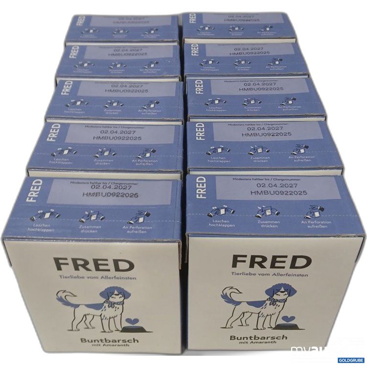 Artikel Nr. 973352: FRED Buntbarsch mit Amaranth 10×390g