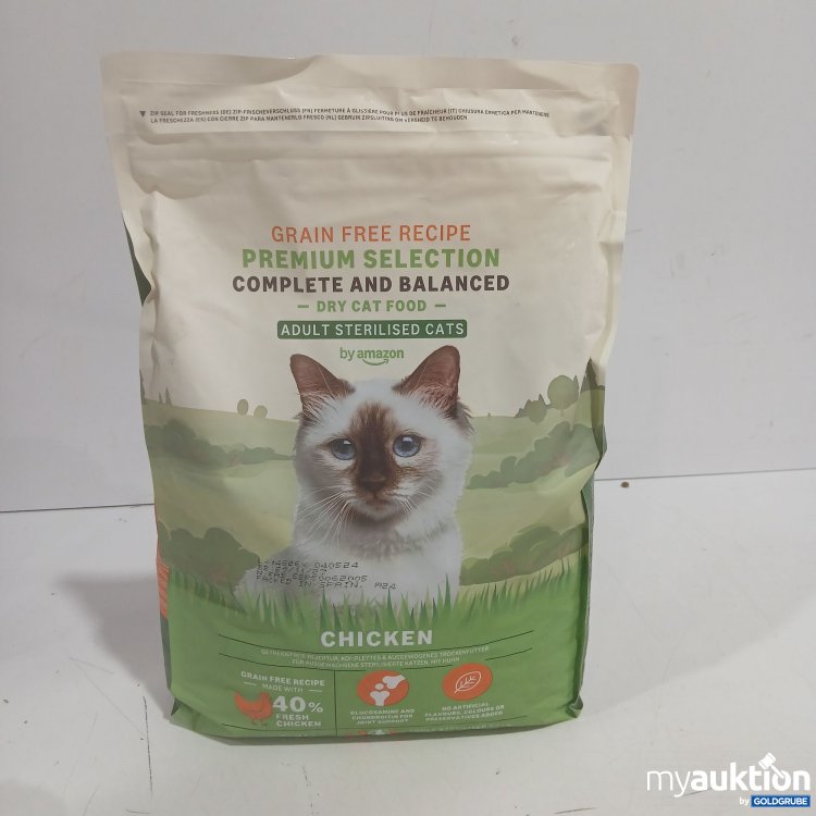 Artikel Nr. 460353: Amazon Adult sterilised Cats Katzenfutter Chicken 3kg 