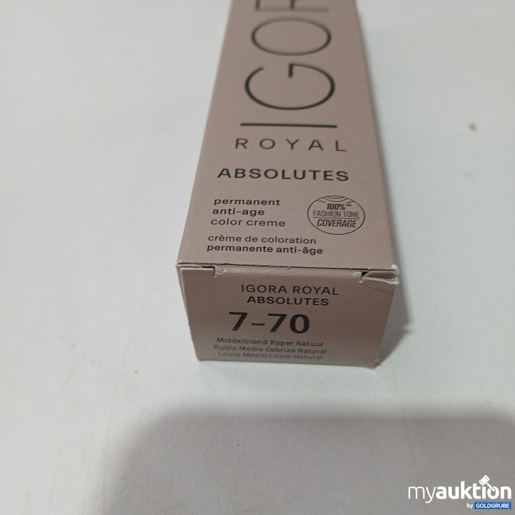 Artikel Nr. 802353 Artikel Nr. 802353: Igora Royal Absolutes Haarfarbe 60ml 7-70