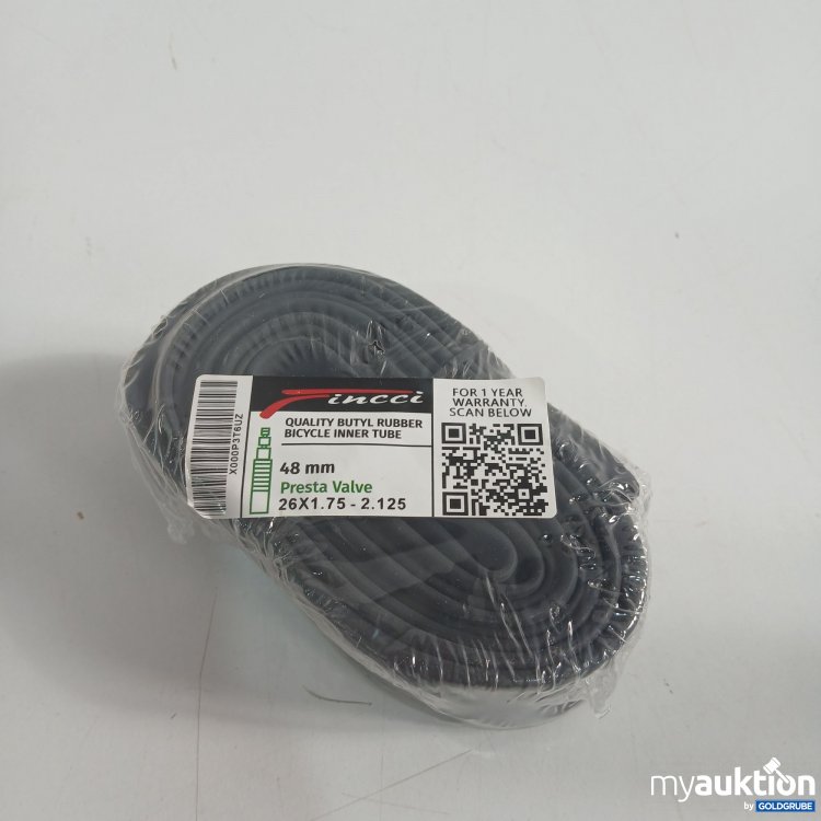 Artikel Nr. 858353 Artikel Nr. 858353: Fincci Quality Butyl Rubber Bicycle Inner Tube 48mm