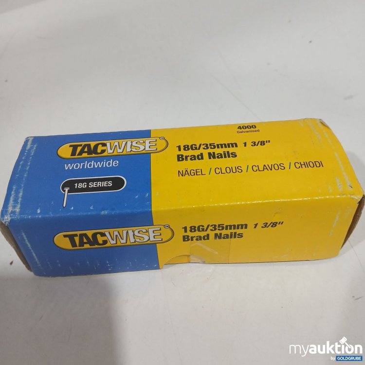 Artikel Nr. 874353 Artikel Nr. 874353: Tacwise Nägel 18G/35mm