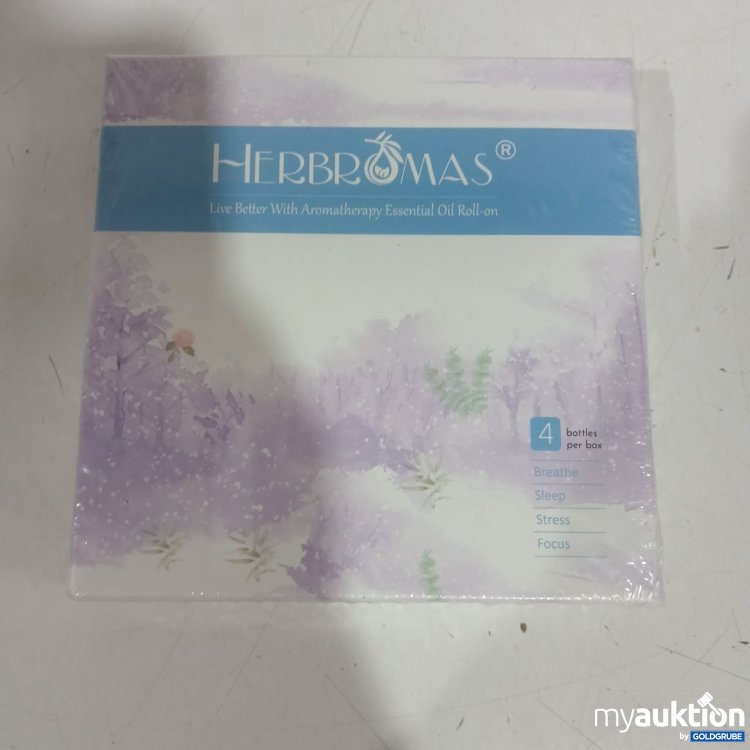 Artikel Nr. 932353 Artikel Nr. 932353: HERBROMAS Aromatherapy Essential Oil Roll-on Set 4er Pack