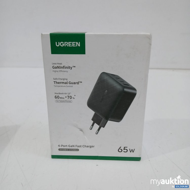 Artikel Nr. 950353: Ugreen 4-Port GaN Fast Charger 65W