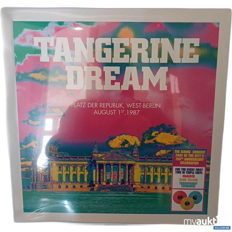 Artikel Nr. 957353: Tangerine Dream Platz der Republik West-Berlin August 1st 1987 Schallplatte