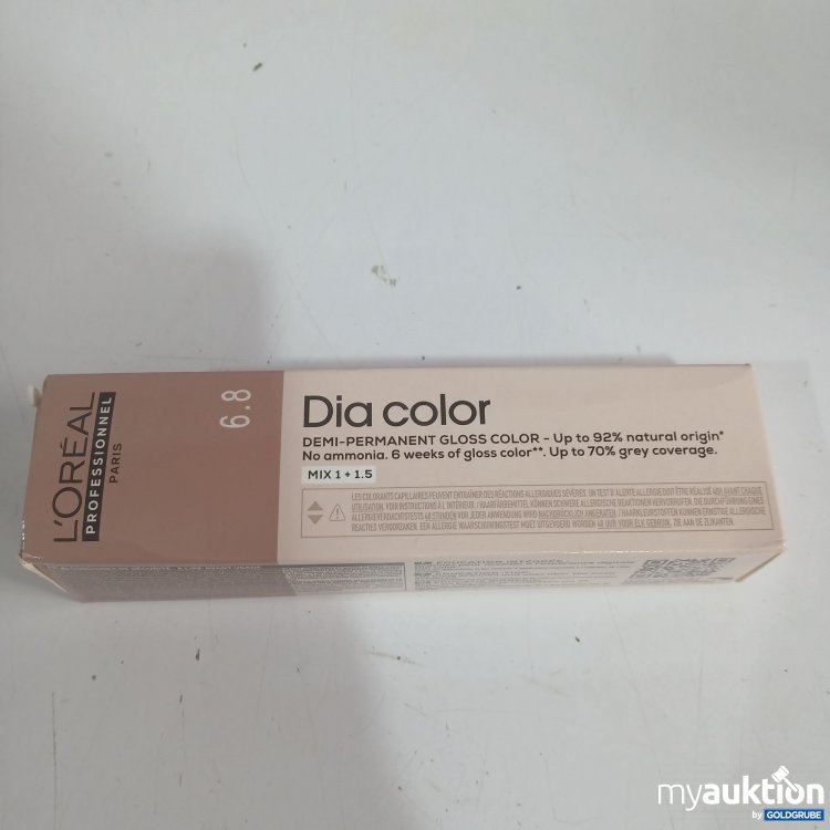 Artikel Nr. 972353: Loreal Professionnel Dia Color 6.8 dunkelblond mokka 60ml 