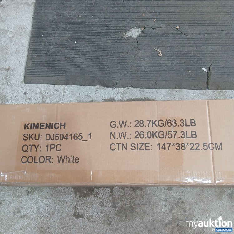 Artikel Nr. 445354 Artikel Nr. 445354: Kimenich Bett 147*38*22.5cm weiß