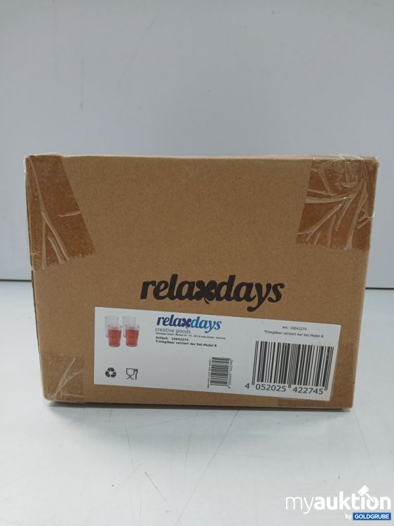 Artikel Nr. 447354 Artikel Nr. 447354: relaxdays Trinkgläser Set Modell B