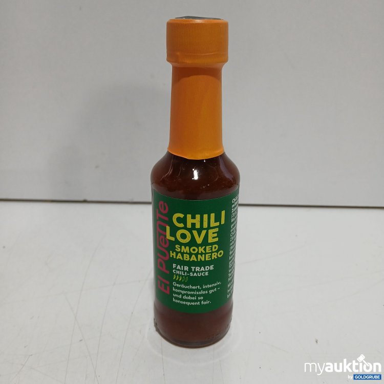 Artikel Nr. 462354 Artikel Nr. 462354: El Puente Chili Love Smoked Habanero Fair Trade Chili Sauce 125ml