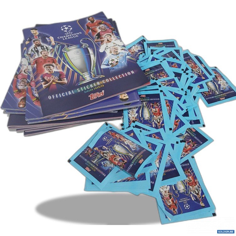 Artikel Nr. 524354: UEFA Champions League Fußball Sticker Album 2024/25 10Hefte + Sticker 