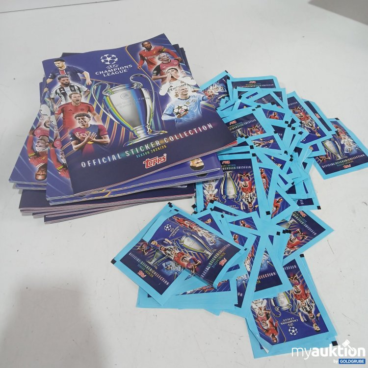 Artikel Nr. 524354: UEFA Champions League Fußball Sticker Album 2024/25 10Hefte + Sticker 