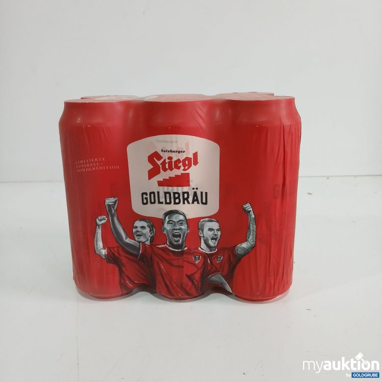 Artikel Nr. 807354 Artikel Nr. 807354: Stiegl Goldbräu Fußball Edition 6x0,5L