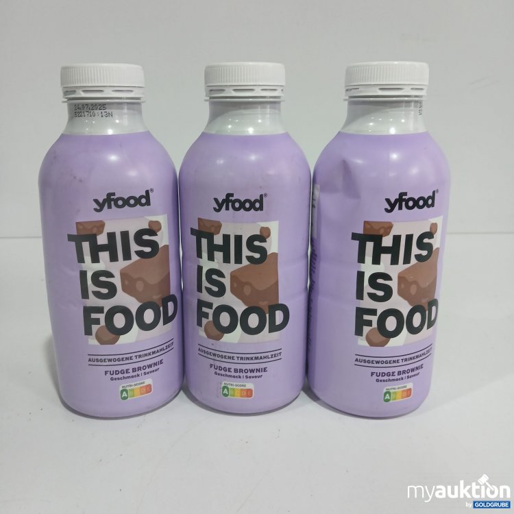 Artikel Nr. 816354 Artikel Nr. 816354: YFood Fudge Brownie Flavour je 500ml