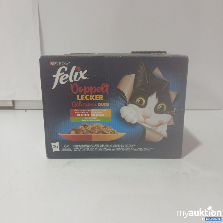 Artikel Nr. 846354: Felix purina Katzenfutter 24x85g in Gelee doppelt lecker