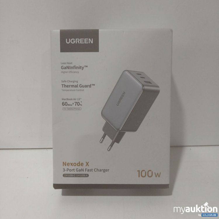 Artikel Nr. 873354 Artikel Nr. 873354: UGREEN Nexode X 3-Port GaN Fast Charger