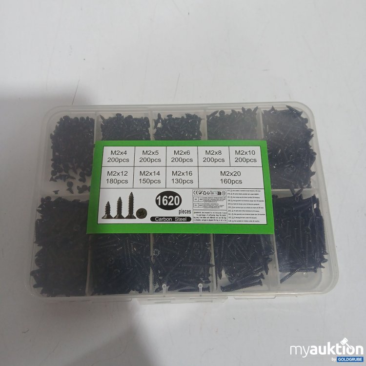 Artikel Nr. 898354: Carbon Steel Schrauben 1620Stk 