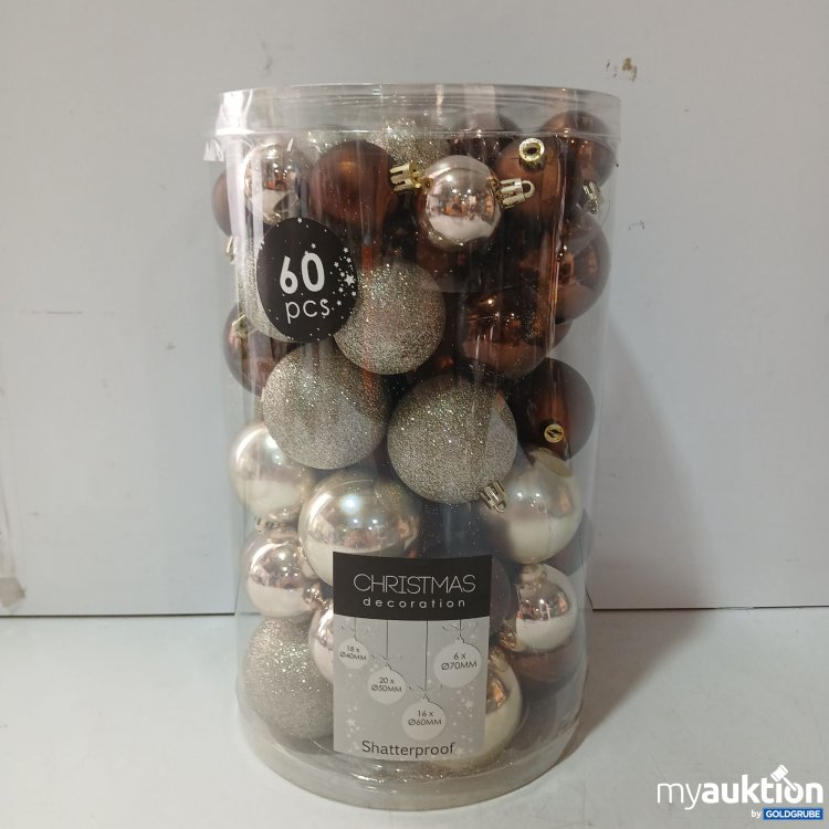 Artikel Nr. 930354: Christmas Decoration Shatterproof 60stk