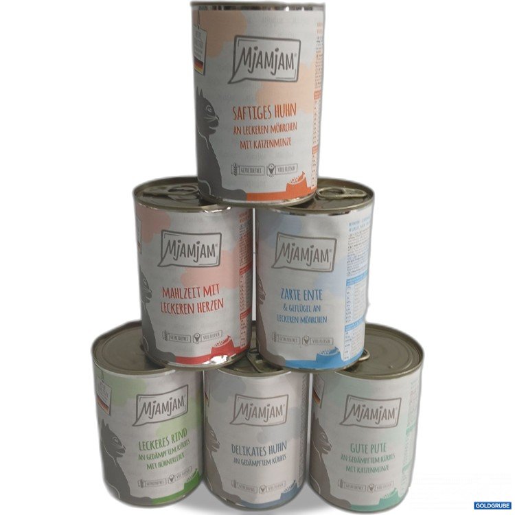 Artikel Nr. 958354: Majmjam Katzenfutter diverse Sorten 6x400g 