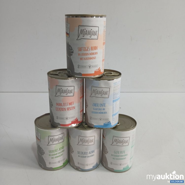 Artikel Nr. 958354: Majmjam Katzenfutter diverse Sorten 6x400g 