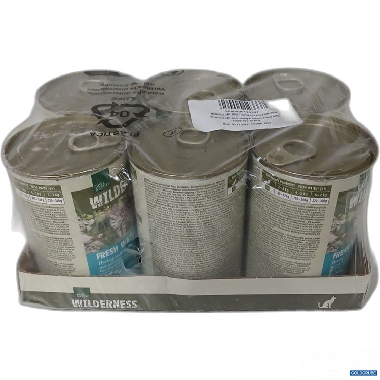 Artikel Nr. 978354: Wilderness CAT Adult Hering mit Lachs & Ente 6x400g
