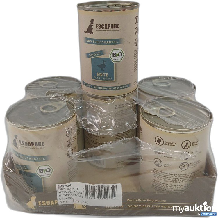 Artikel Nr. 981354 Artikel Nr. 981354: Escapure ENTE 6x400g
