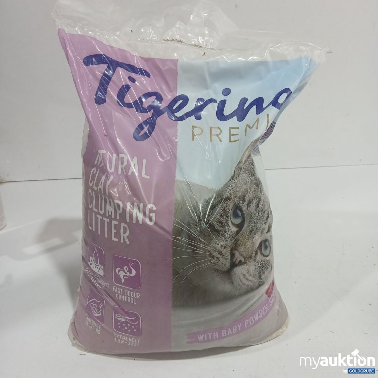 Artikel Nr. 990354 Artikel Nr. 990354: Tigerino Premium Natural Clay Clumping Litter 12kg