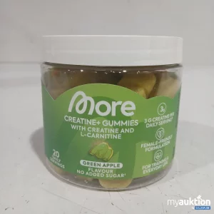 Artikel Nr. 477354: More Creatine+ Gummies Green Apple 20 Daily Servings