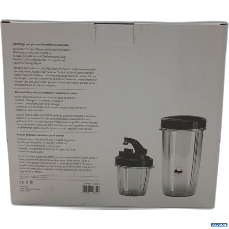 Artikel Nr. 447355 Artikel Nr. 447355: FURBER Bullet-Mixer 1000 W