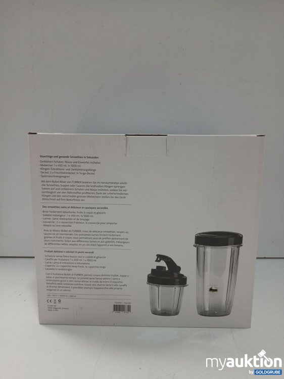 Artikel Nr. 447355 Artikel Nr. 447355: FURBER Bullet-Mixer 1000 W