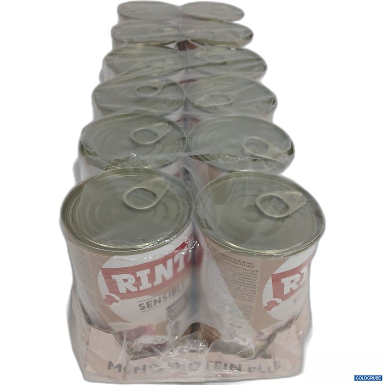 Artikel Nr. 460355: Rinti Sensible Hundefutter Lamm + Reis 12x400g 