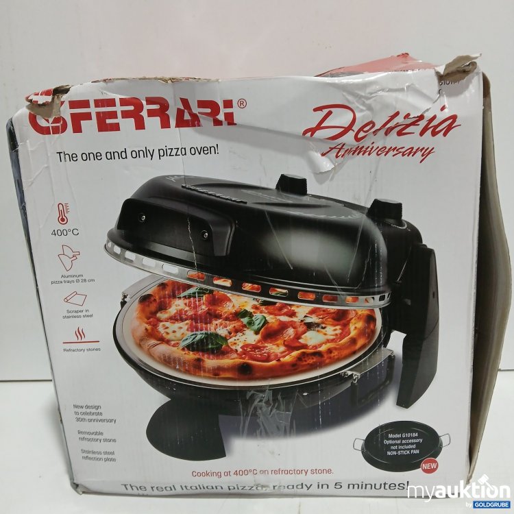 Artikel Nr. 468355 Artikel Nr. 468355: Ferrari Delizia Anniversary Pizzaofen 400°C gebraucht