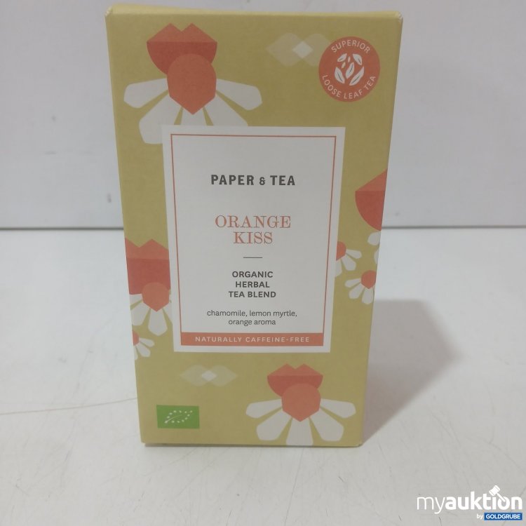 Artikel Nr. 469355: Paper & Tea Orange Kiss Kräutertee 40g