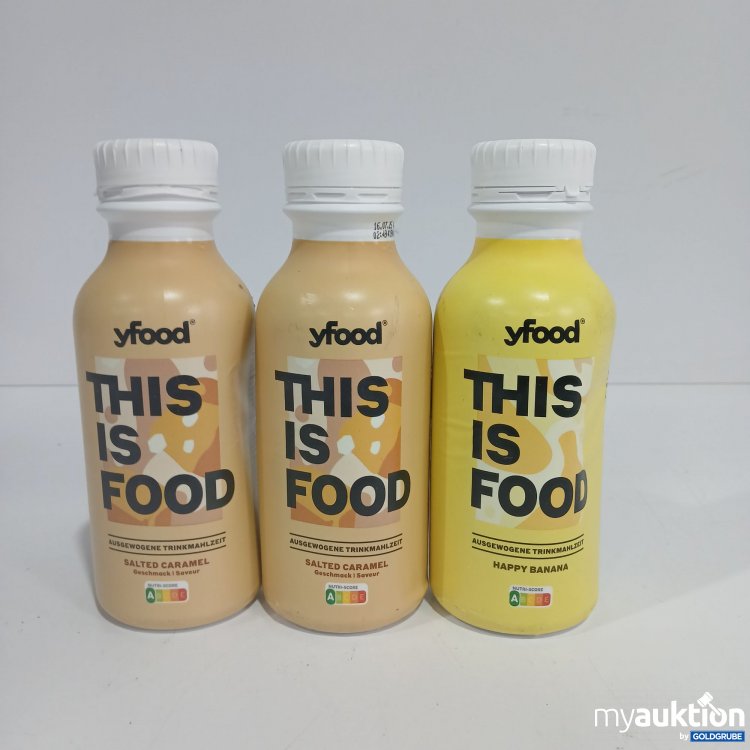 Artikel Nr. 816355 Artikel Nr. 816355: YFood 2x salted caramel, 1xhappy Banana Flavour je 500ml
