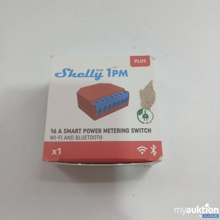 Artikel Nr. 825355: Shelly Plus 1PM 16A Smart Power Metering Switch 